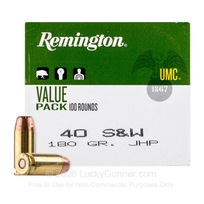 Image 1 of Remington .40 S&W (Smith & Wesson) Ammo