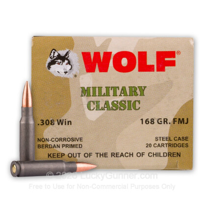 Image 2 of Wolf .308 (7.62X51) Ammo