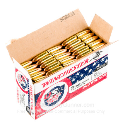 Image 3 of Winchester Ammo from Winchester Image 3 of Winchester 9mm Luger (9x19) Ammo