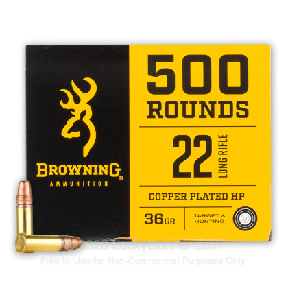 Image 1 of Browning .22 Long Rifle (LR) Ammo