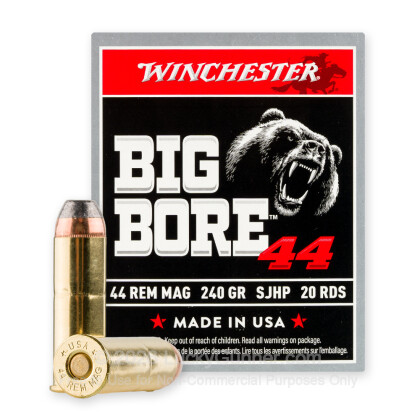 Image 2 of Shop by Popular Brand from Winchester Image 2 of Winchester .44 Magnum Ammo