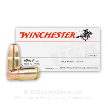 Image 2 of Winchester 357 Sig Ammo
