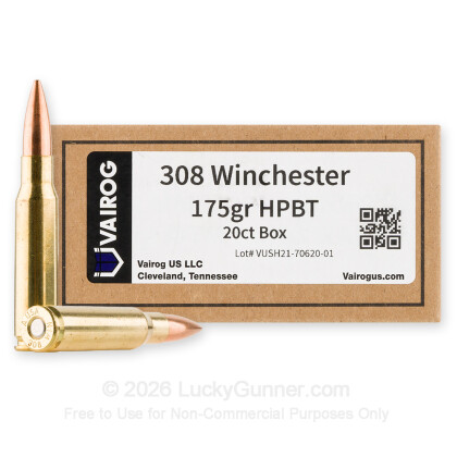 Image 1 of Vairog .308 (7.62X51) Ammo