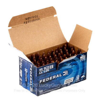 Image 6 of Federal .22-250 Remington Ammo