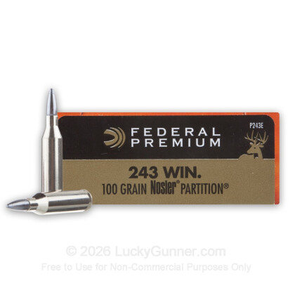 Image 1 of Federal .243 Winchester Ammo