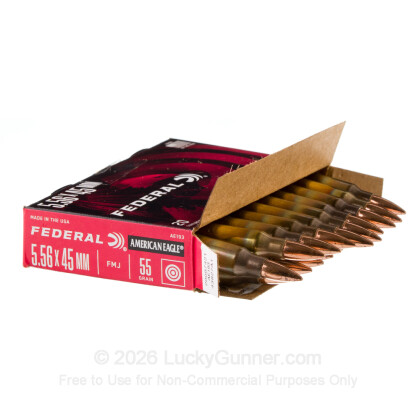Image 3 of Federal 5.56x45mm Ammo