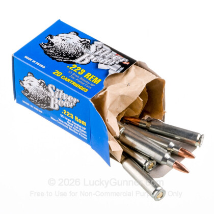 Image 3 of Silver Bear .223 Remington Ammo
