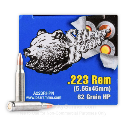 Image 2 of Silver Bear .223 Remington Ammo