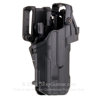 Large image of Holster - Outside the Waistband - Blackhawk - T-Series L3D Light-Bearing Duty Holster - Right Hand