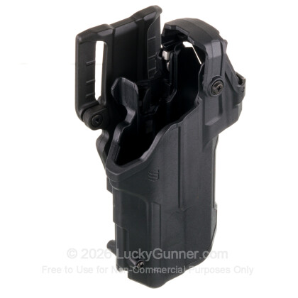 Large image of Holster - Outside the Waistband - Blackhawk - T-Series L3D Light-Bearing Duty Holster - Right Hand