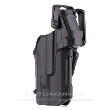 Large image of Holster - Outside the Waistband - Blackhawk - T-Series L3D Light-Bearing Duty Holster - Right Hand