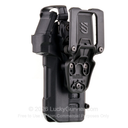 Large image of Holster - Outside the Waistband - Blackhawk - T-Series L3D Light-Bearing Duty Holster - Right Hand