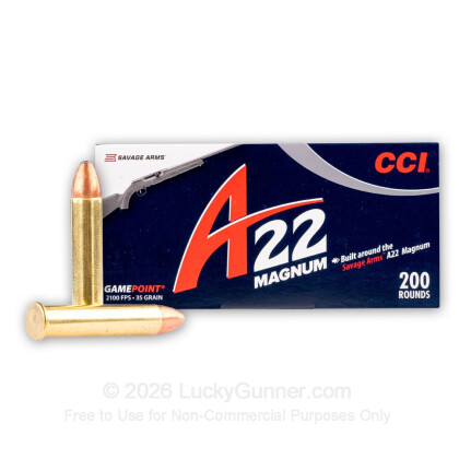 Image 2 of CCI .22 Magnum (WMR) Ammo