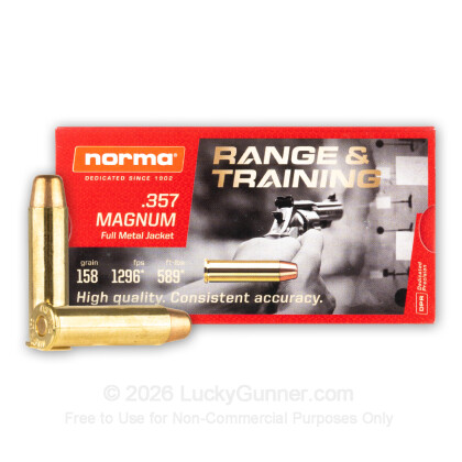 Image 2 of Norma .357 Magnum Ammo