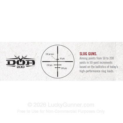 Large image of Rifle Scope For Sale - 3-9x - 40mm 733960SG - DOA 200 Slug Gun - Black Matte Bushnell Optics Rifle Scopes in Stock