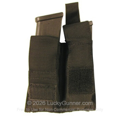 Large image of Double Magazine Pouch Belt Loop Pistol Blackhawk Black For Sale