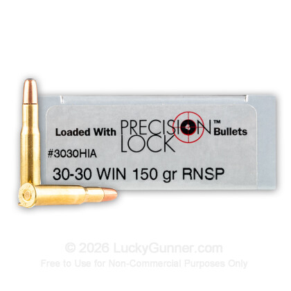 Large image of Hunting 30-30 Win PMC Ammo In Stock  - 150 gr SP Interlock - PMC  Ammunition For Sale Online - 20 Rounds