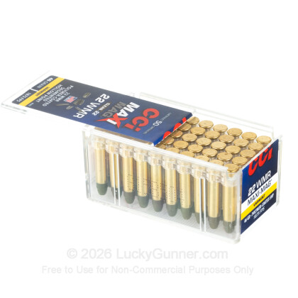 Image 2 of CCI .22 Magnum (WMR) Ammo