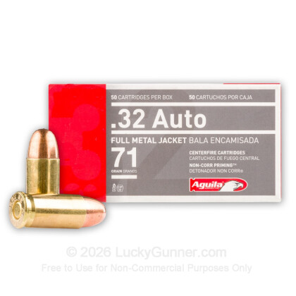 Image 1 of Aguila .32 Auto (ACP) Ammo