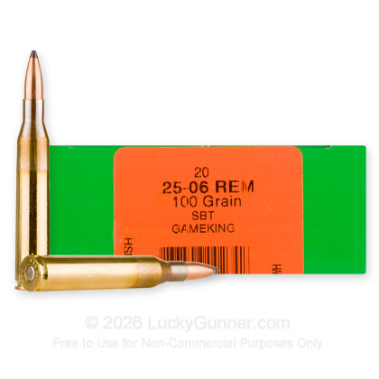 Image 1 of HSM Ammunition .25-06 Ammo