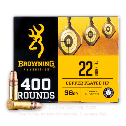 Image 1 of Browning .22 Long Rifle (LR) Ammo