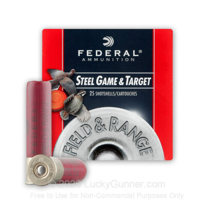 Large image of Cheap 28 Gauge Ammo For Sale - 2-3/4" 5/8 oz. #7 Shot Ammunition in Stock by Federal Steel Game and Target - 25 Rounds