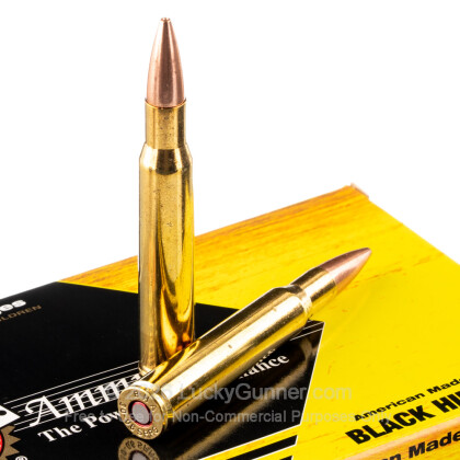 Large image of Premium 30-06 Ammo For Sale - 180 Grain TSX Ammunition in Stock by Black Hills Gold - 20 Rounds