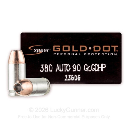 Image 1 of Speer .380 Auto (ACP) Ammo