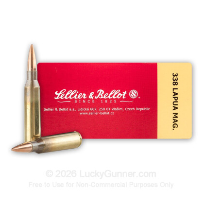 Image 2 of Sellier & Bellot .338 Lapua Magnum Ammo