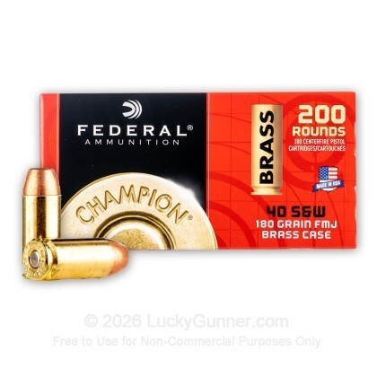 Image 1 of Federal .40 S&W (Smith & Wesson) Ammo