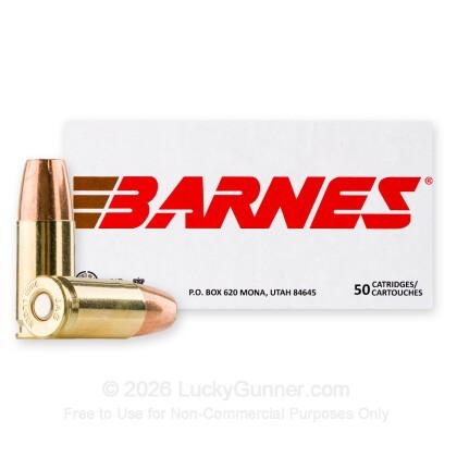 Image 2 of Barnes 9mm Luger (9x19) Ammo
