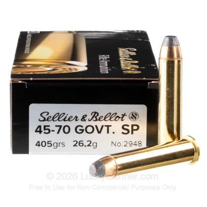 Image 2 of Sellier & Bellot 45-70 Ammo
