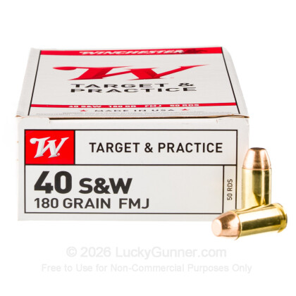 Image 2 of Winchester .40 S&W (Smith & Wesson) Ammo