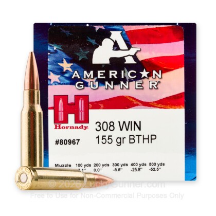 Image 1 of Hornady .308 (7.62X51) Ammo