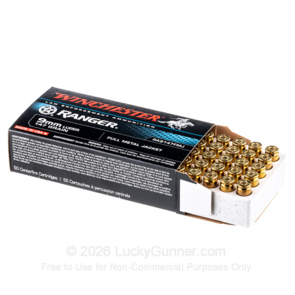 Image 3 of 9mm Ammo from Winchester Image 3 of Winchester 9mm Luger (9x19) Ammo
