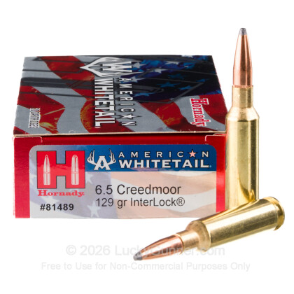 Image 1 of Hornady 6.5mm Creedmoor Ammo