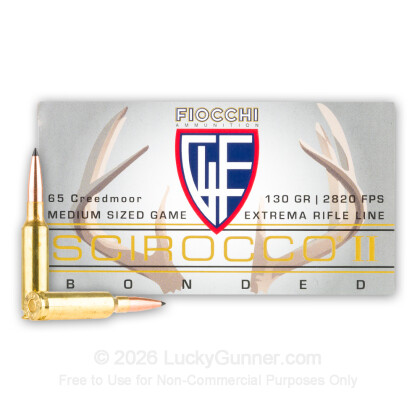 Image 2 of Fiocchi 6.5mm Creedmoor Ammo