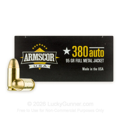 Image 2 of Armscor .380 Auto (ACP) Ammo