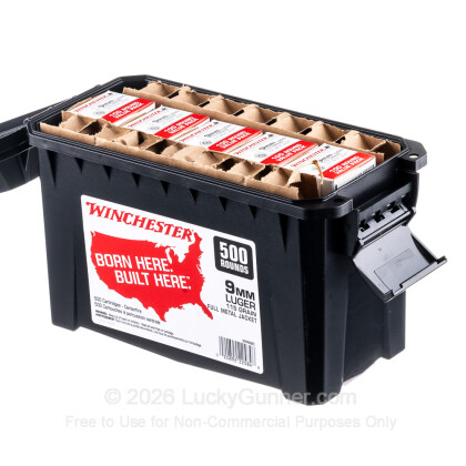 Image 2 of Winchester 9mm Luger (9x19) Ammo