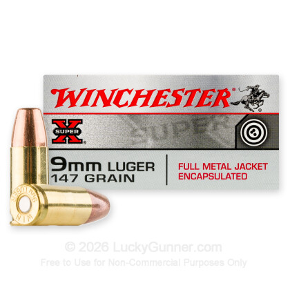 Image 1 of Winchester 9mm Luger (9x19) Ammo
