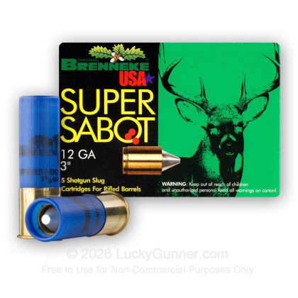 Image 1 of Brenneke Slugs 12 Gauge Ammo