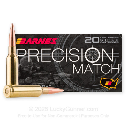 Image 2 of Barnes 6.5mm Creedmoor Ammo