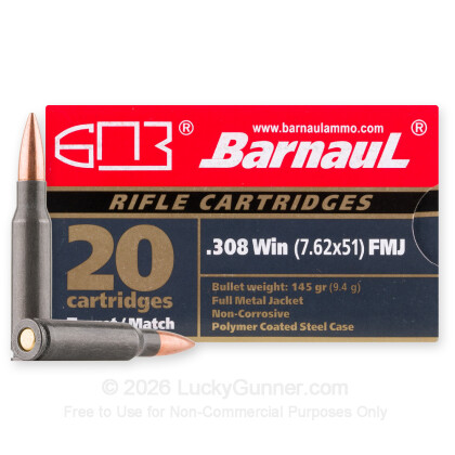 Image 1 of Barnaul .308 (7.62X51) Ammo