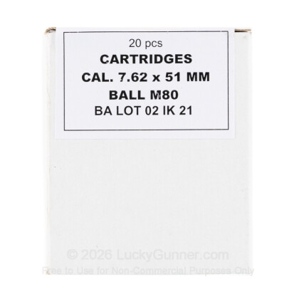 Image 3 of Igman Ammunition .308 (7.62X51) Ammo