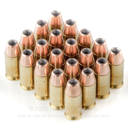 Large image of Premium .45 ACP Ammo For Sale – 230 grain JHP Ammunition in Stock by Black Hills - 20 Rounds