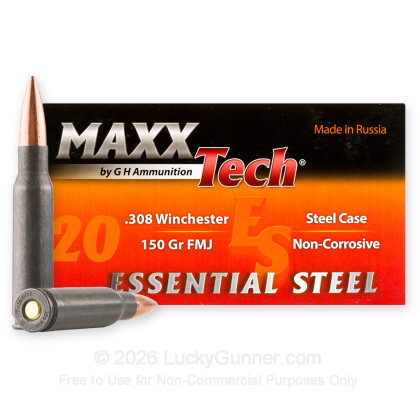 Image 1 of MaxxTech .308 (7.62X51) Ammo