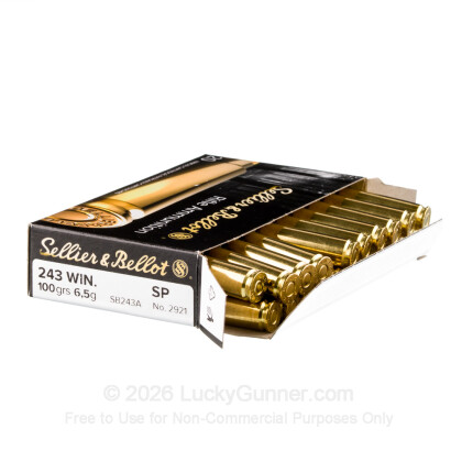 Image 5 of Sellier & Bellot .243 Winchester Ammo
