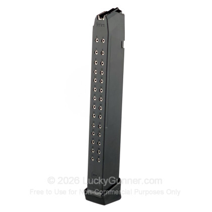 Large image of Factory Glock 9mm G17/18/19/26/34 33 Round Magazine For Sale - 33 Rounds