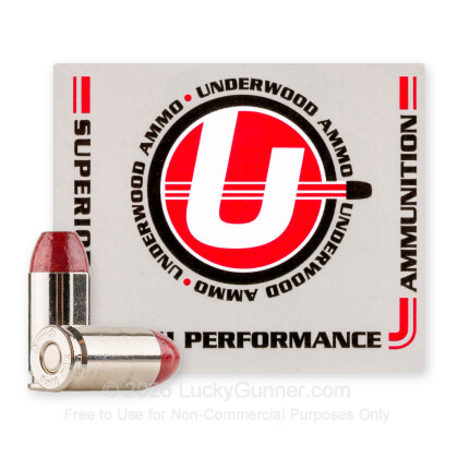 Large image of Underwood 9mm Mak Ammo For Sale - 115gr Hard Cast FN - 20