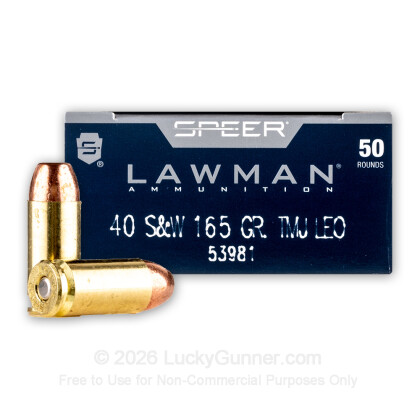 Image 1 of Speer .40 S&W (Smith & Wesson) Ammo